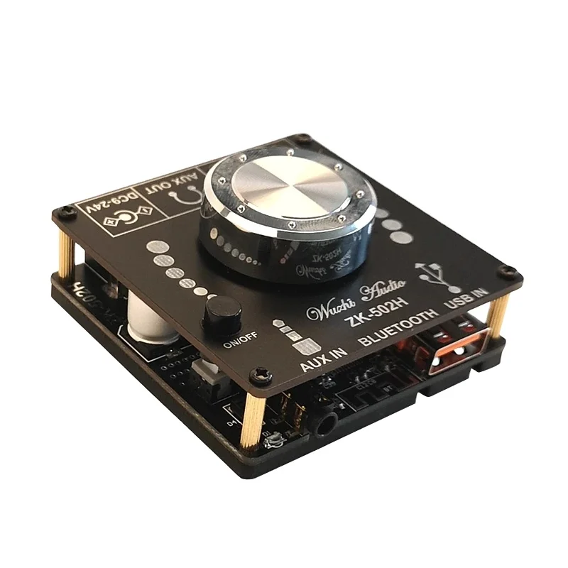 

2*50W 5.0 TPA3116D2 Audio Power Amplifier Stereo 10W~100W HiFi Class D Digital TPA3116 USB Sound Card Mini Music AMP