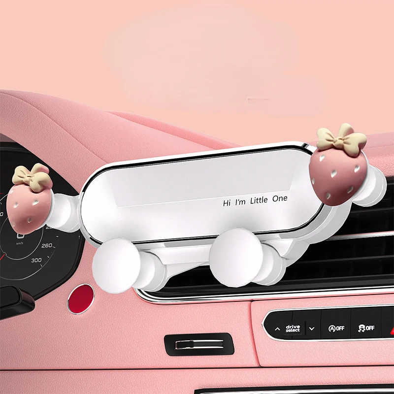 

Car Phone Holder Car Air Outlet Holder Hot Selling Explosive Gravity Phone Holder Cute and Practical Car Accessories