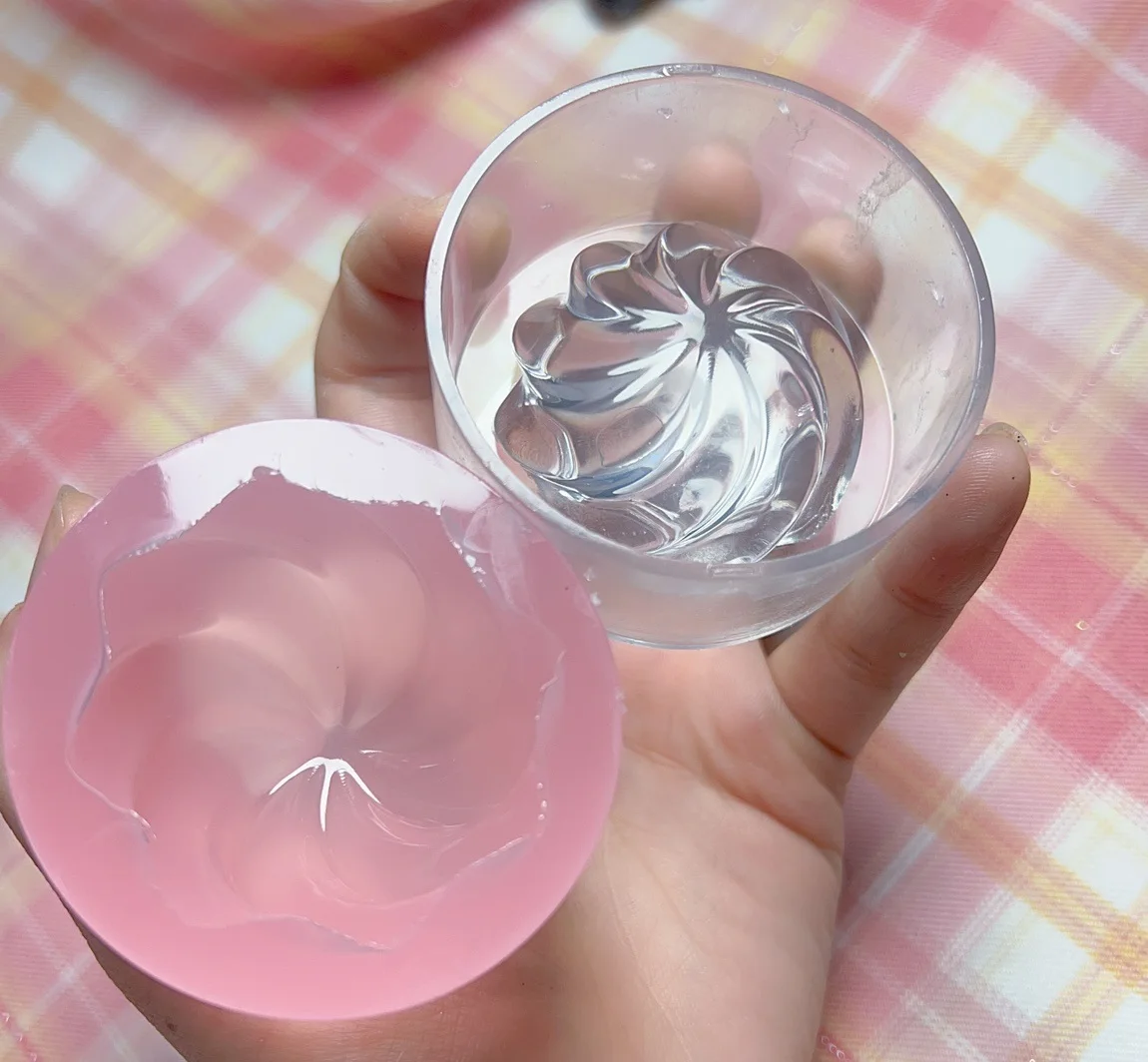 Искусственная зернистая 3d форма для пудинга ручной работы