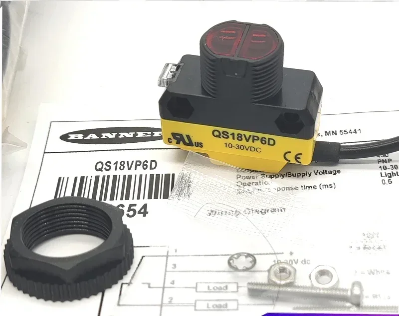 QS18VN6R Bonner QS186E датчик QS186LE фотоэлектрический переключатель QS18VP6R оригинальный QS18VN6LV