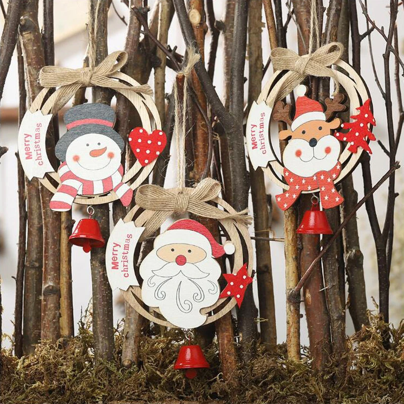 

1 шт. Санта-Клаус, снеговик, лось, полый рождественский подарок, искусственное дерево, украшения для рождественской елки, украшения, подарок