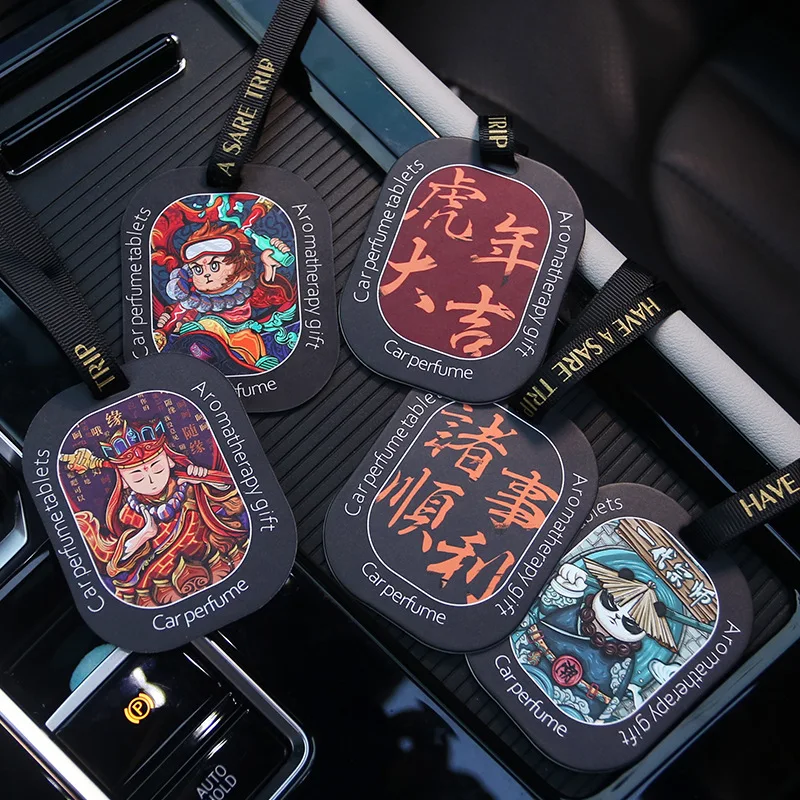 

Brand Car Perfume Fragrance Diffuser With Cologne Wild Bluebell 4diptyques Original Smell Pendant Decor Car Air Fresheners