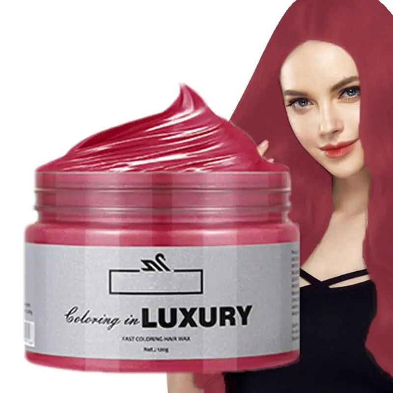 

Hair Color Spray Temporary Natural Hair Dye Cream Kids Hair Paint Colored Hair Wax For Cosplay Birthday Halloween Party DIY