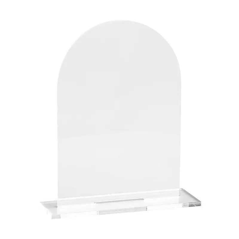 

5 шт., прозрачные акриловые декоративные открытки для свадебного стола