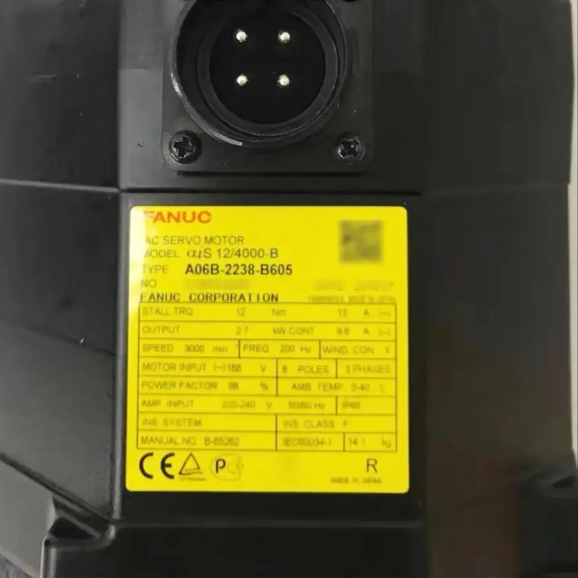 A06B-2238-B605 Новый двигатель Fanuc В НАЛИЧИИ Быстрая доставка
