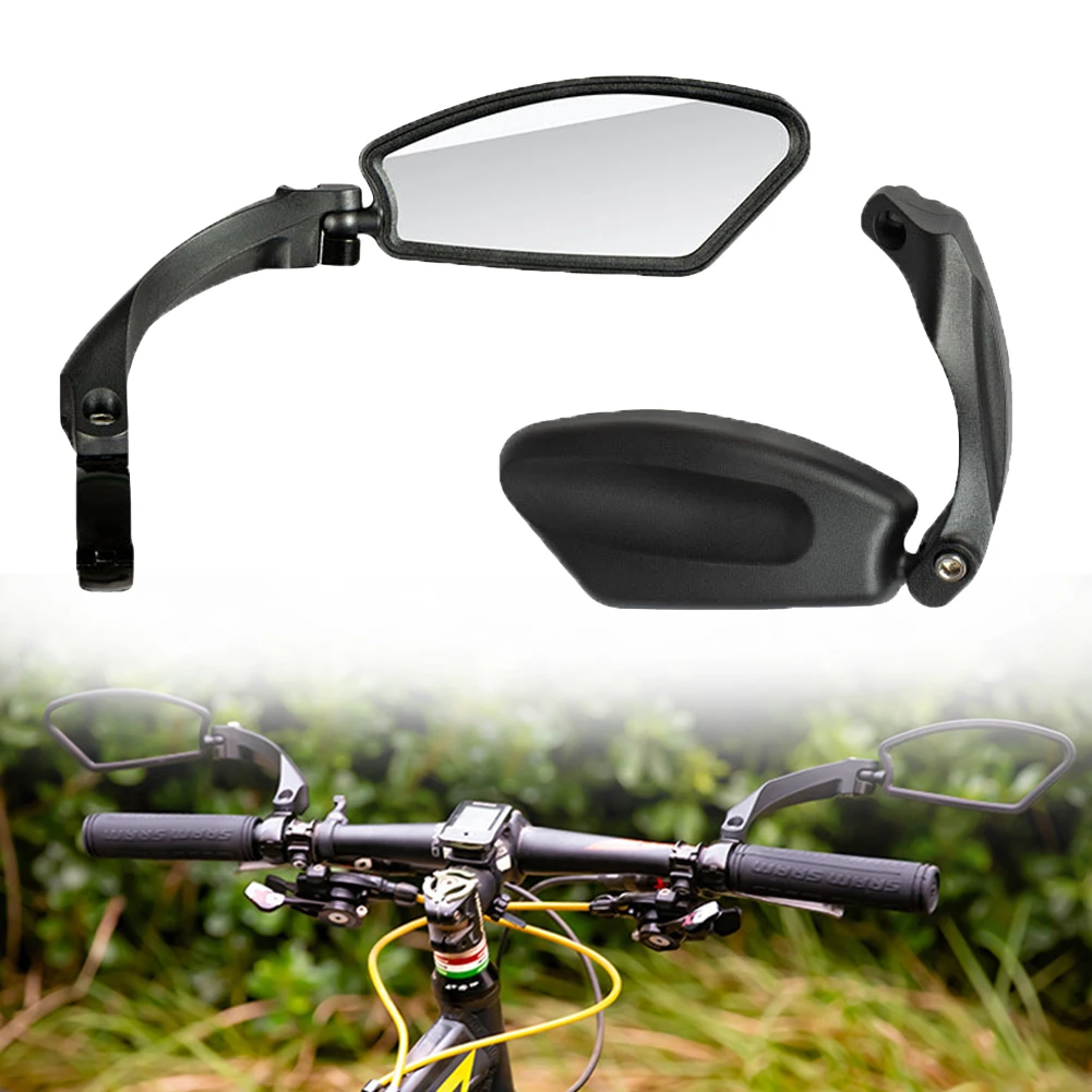 

MTB Bike Left/Right Rearview Mirror 360° Adjustable Wide-Angle Bicycle Rear View Mirrors For Electric Bike Motorcycle Cycling