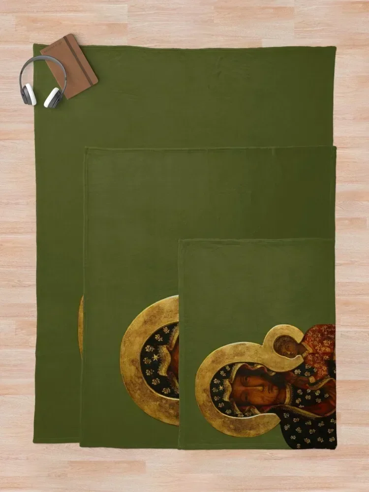 Черная Мадонна Чистохов Богоматери Чи?сточков Одеяло Пресвятой Девы Марии для