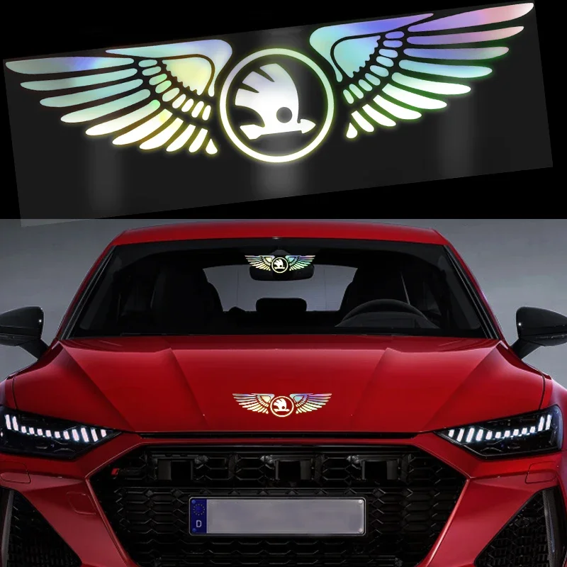 

1 шт. наклейки с эмблемой автомобиля, декоративная наклейка для Skodas Octavia MK2 MK3 2 3 A7 Fabia Karoq Kodiaq Superb Rapid Kamiq Scala Yeti