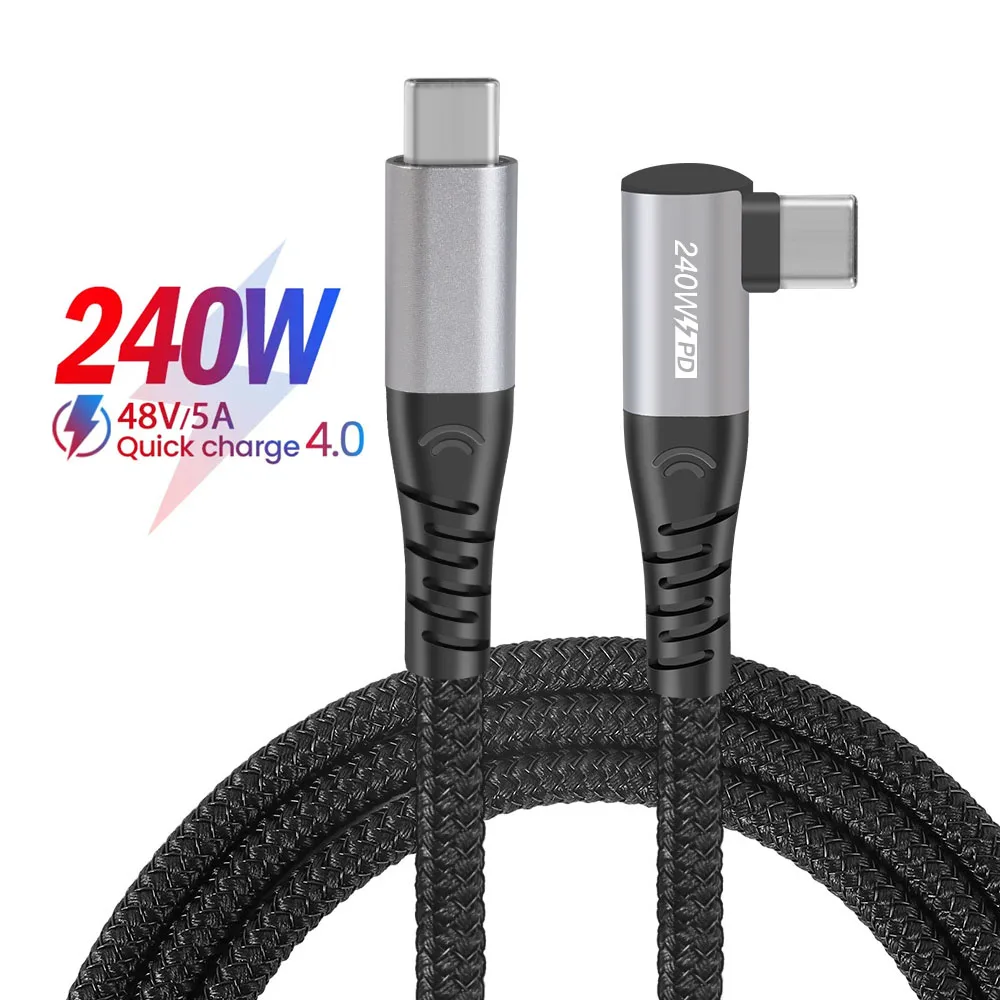 

Кабель для быстрой зарядки с разъемом USB Type-C на USB Type-C, 5 А
