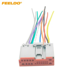 FEELDO 1Pc Car Radio Player Wiring Harness Audio Stereo Wire Adapter for LINCOLN Mark LT/Navigator/Zephyr OEM Factory Radio