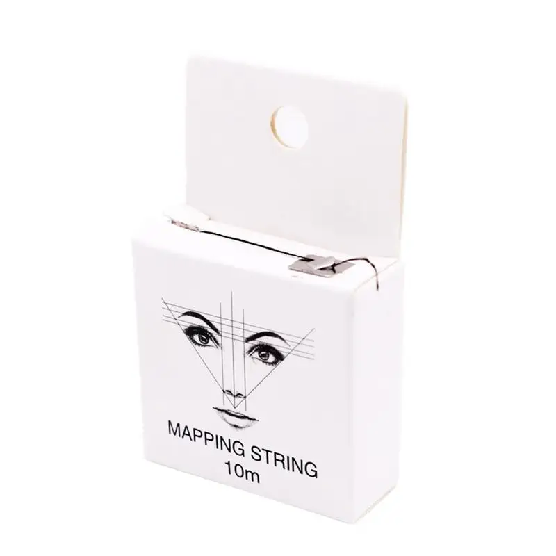 

Ink Thread For Eyebrows Bamboo Charcoal Eyebrows Ink Thread Cosmetic Supplies Eyebrow Tint String Eyebrow Measuring Tool
