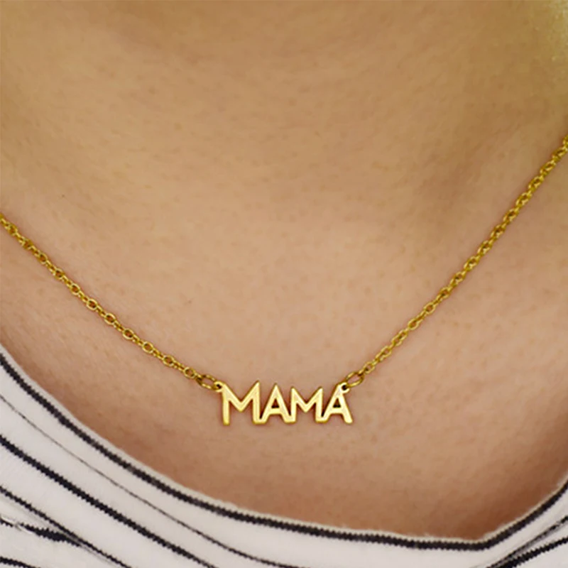 

Ожерелье с подвеской в виде надписи на английском