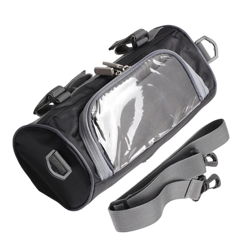 

Waterproof Storage Bag Motorcycle Fork Bag Saddlebags Black Handlebar Bag Motorcycle Electric Bicycle Accessories