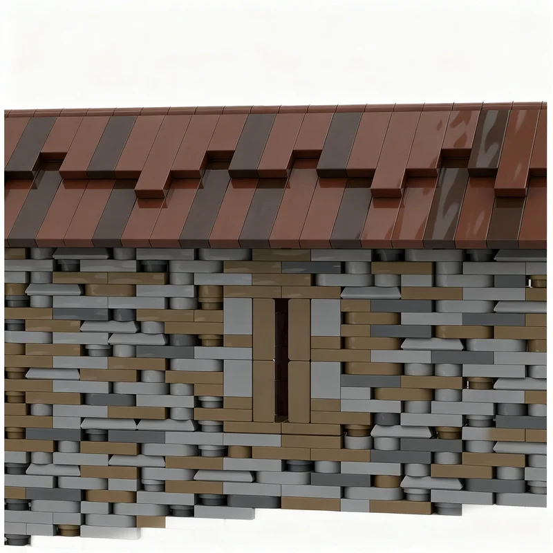 4236 деталей MOC-конструктор: Модель Замка Хогенгерольдсхек, Стены Замка, Строительные Блоки, Конструктор, Идея для Рождественского Подарка Детям (art.: 3920dc75c93de) - 3920dc75c93de
