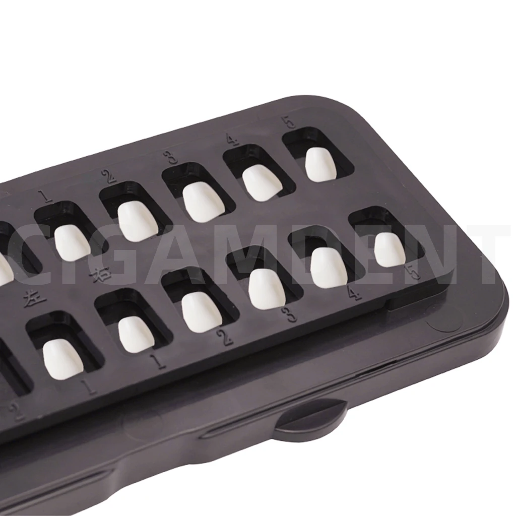 Коробка для хранения зубного шпона коробка затенения зубов все керамические