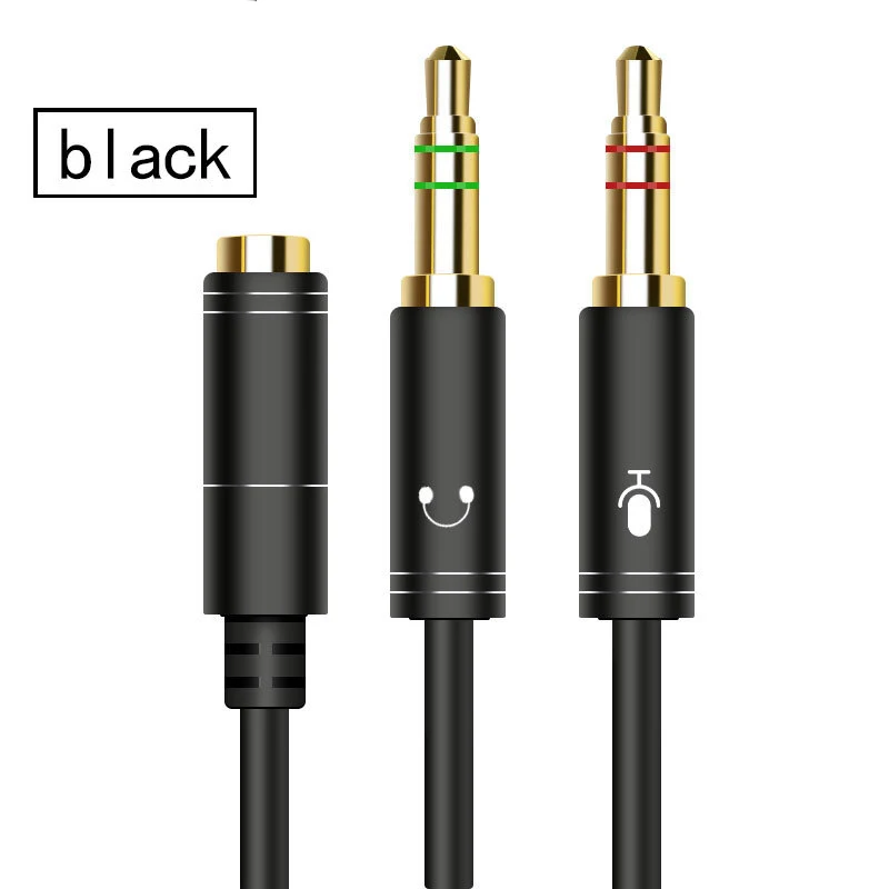 

Аудио-разветвитель 2-в-1 для наушников, разъем 3,5 мм, 3,5 мм