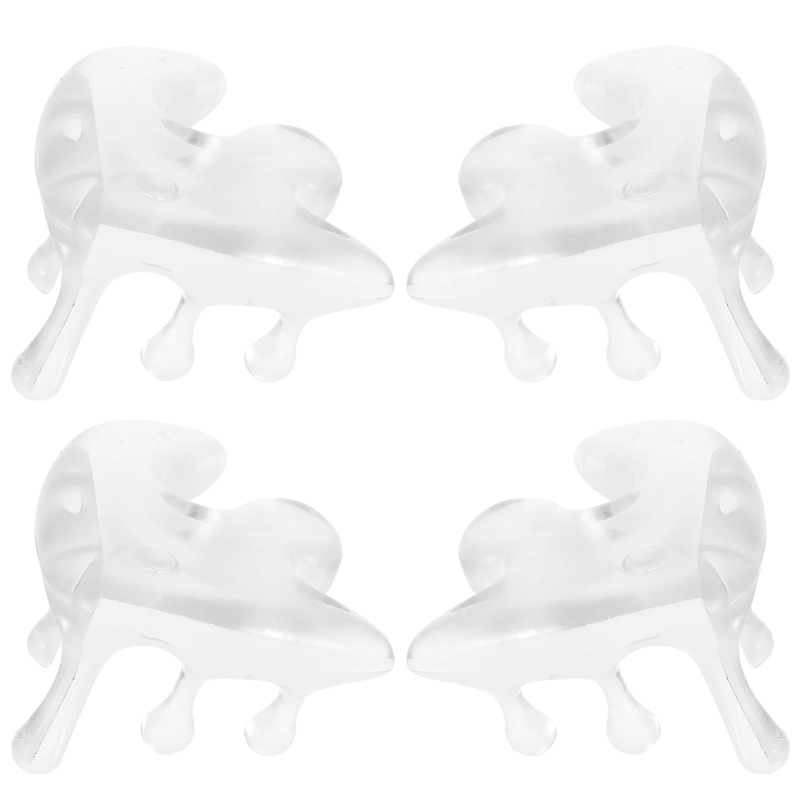 

4pcs Table Corner Protectors Clear Furniture Corner Guards Edge Safety Bumpers