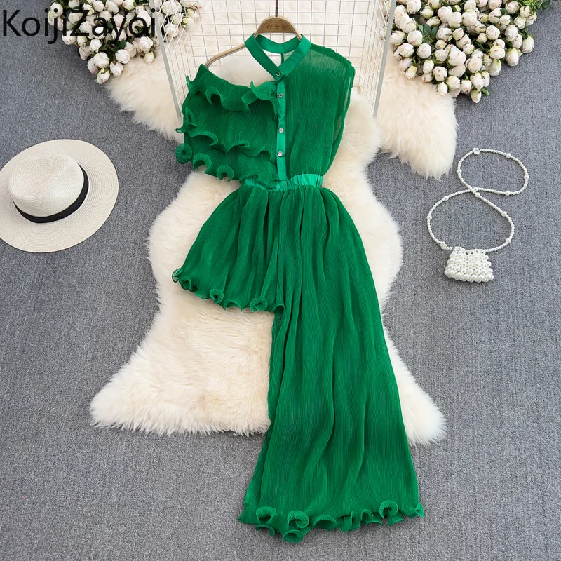 

Koijizayoi Fashion Women Irregular Shirt Dress Short Sleeves Lady Chic Office Lady Slim Korean Blouse Dropshipping 2022 Blusas