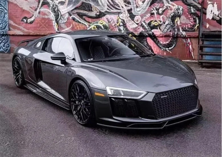 4 шт./компл. передний бампер из настоящего углеродного волокна разветвители для