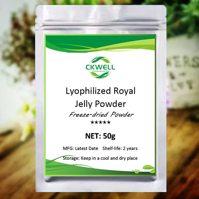 

Lyophilized Royal Jelly Powder Freeze-dried 10-HDA Greater Than 6,Anti-aging,Face Cream Jelly Propolis Bee Pollen Skin Benefits