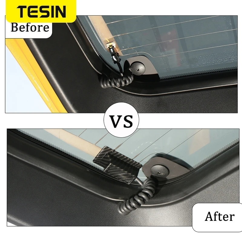 Защитный декоративный чехол для обогрева двери багажника TESIN Ford Bronco/Bronco Sport 2021 2022