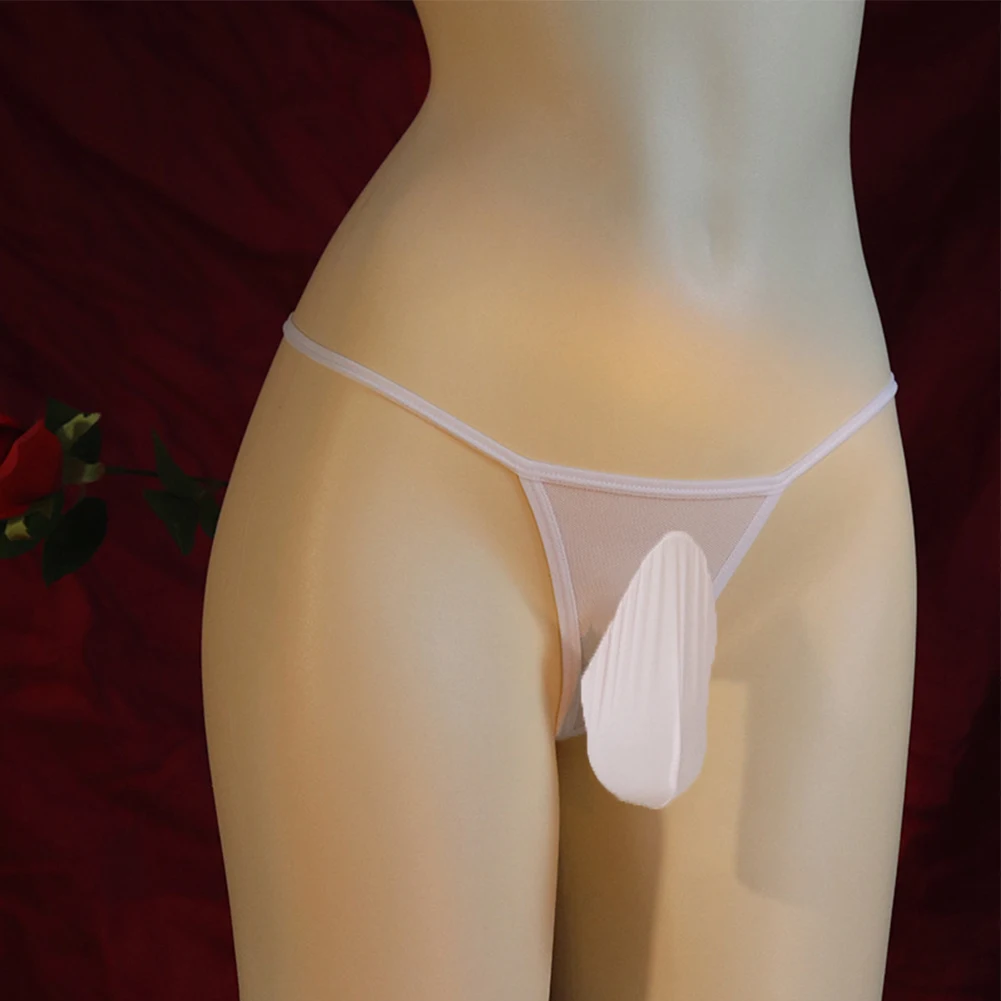 Мужское нижнее белье мягкая сумка однотонные стринги бикини дышащие трусы
