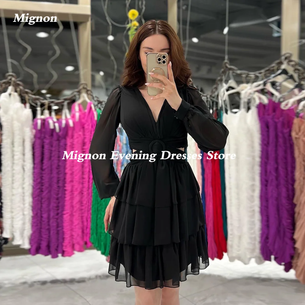 Женское вечернее платье миньон с кружевом длиной до колена элегантное оборками