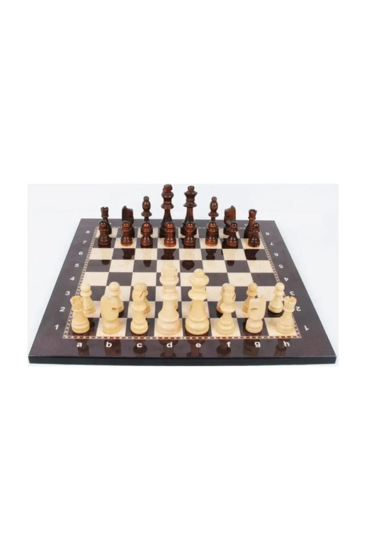 Luxury Chess Set Wooden Figure (Number 3)