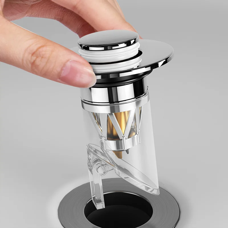 

Washbasin Sink Leak Plug Downpourer Anti-odour Anti-blocking Pop-up Core Washbasin Universal Accessories