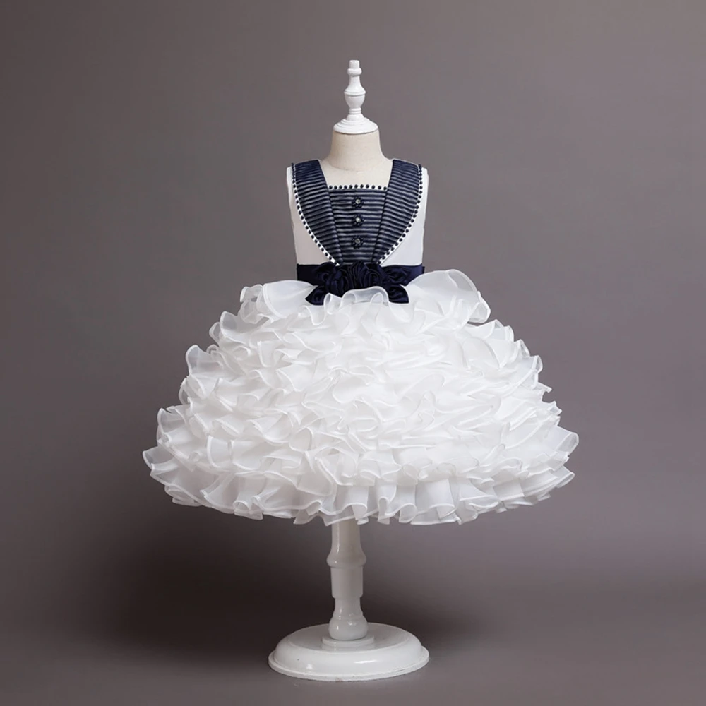 

Flower Girl Dresses Organza Knee-Length Pageant Dresses for Girls