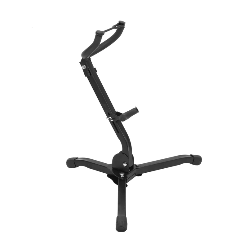 

1PCS Pratical Alto Tenor Saxophone Stand Foldable Alto Tenor Saxophone Stand Sax Tripod Holder Musical Instrument Accessories