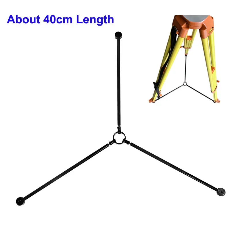 

Tripod Stabilizer Floor Guide Star Foldable Surveying Tripod Prism Pole For Total Station