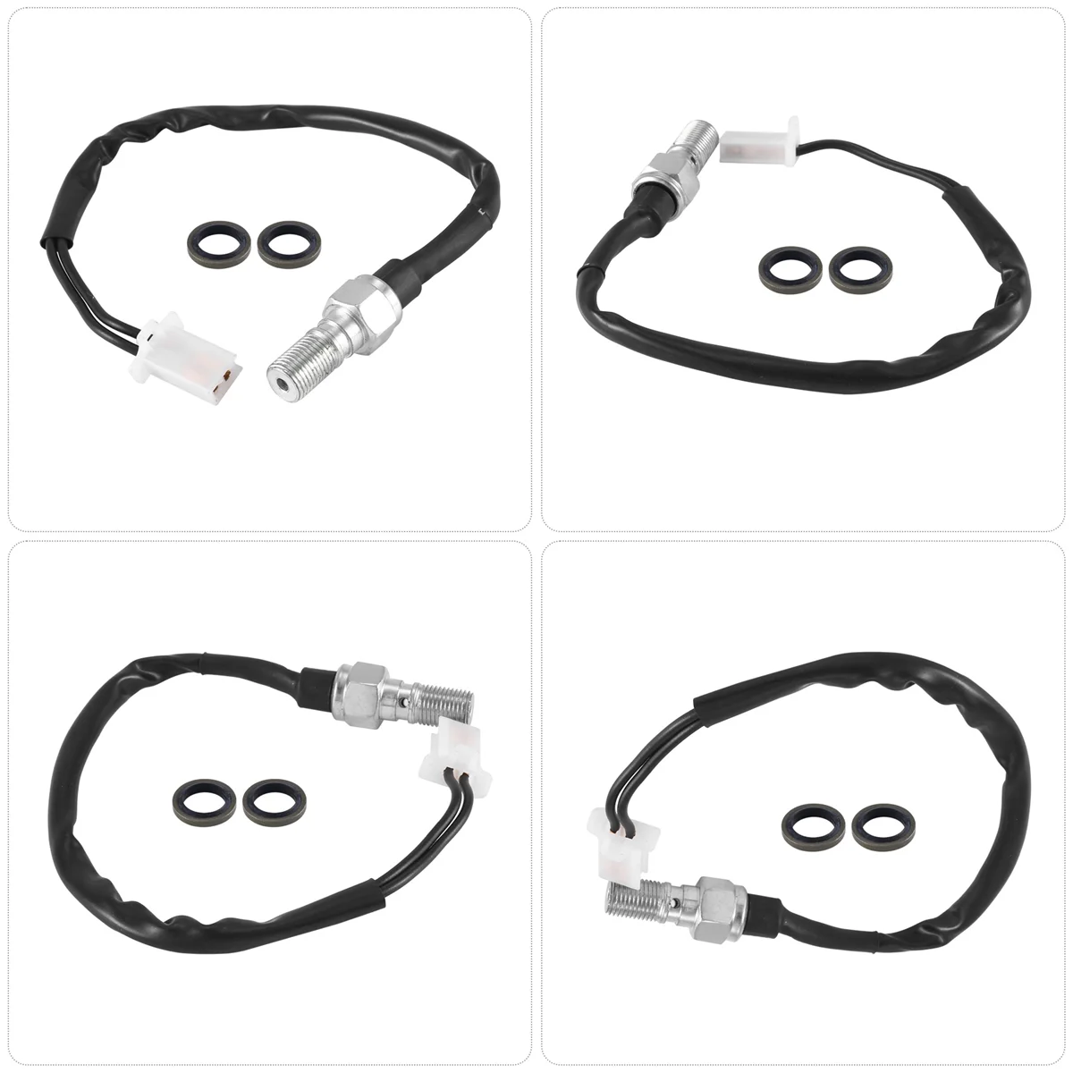 

Motorcycle Hydraulic Brake Light Pressure Switch Banjo Bolt M10 Pitch for Honda Kawasaki Yamaha Nissan Atvs M10 1MM