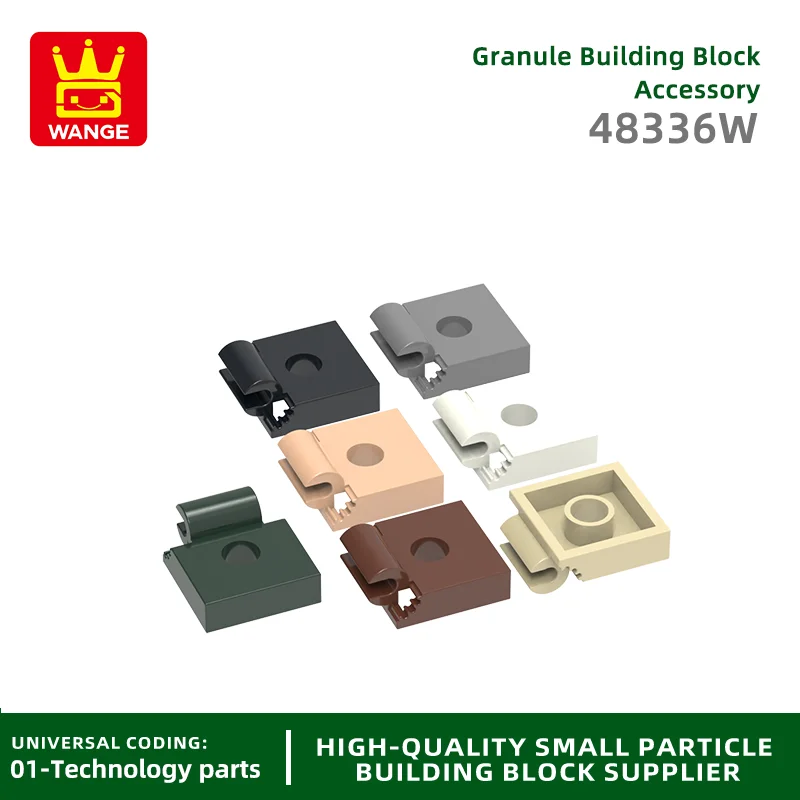 Wange 48336 Вт 100 г/128 шт. 2x2 продольные зажимные блоки Moc цветные аксессуары совместимые