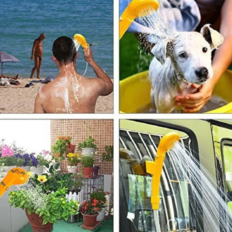 

High Pressure 12V Car Washer Electric Pump Car Shower Electric Adjustable Water Pressure Portable for Camping Travel Pet bath