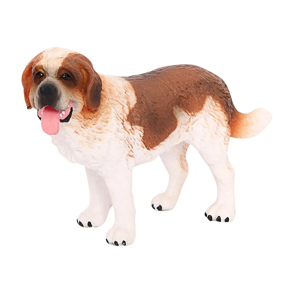 

Dog Miniature Figurine Doggie Sculpture Home Ornament Plastic Toy Figures Decoraciones Para Salas Casa Cartoon Animal Toys