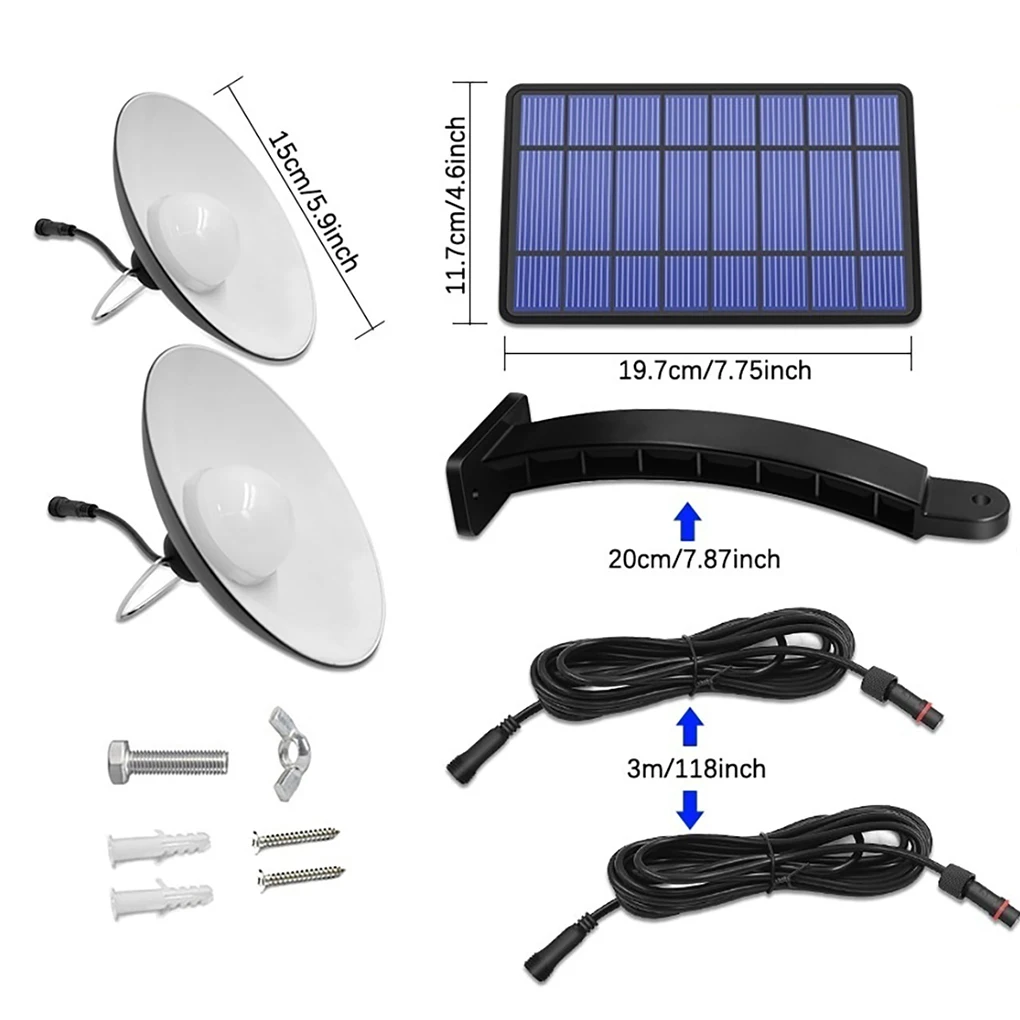 

Solar Powered Garden Hanging Light Outdoor Waterproof LED Lighting Lamp Courtyard Decoration Warm White Light