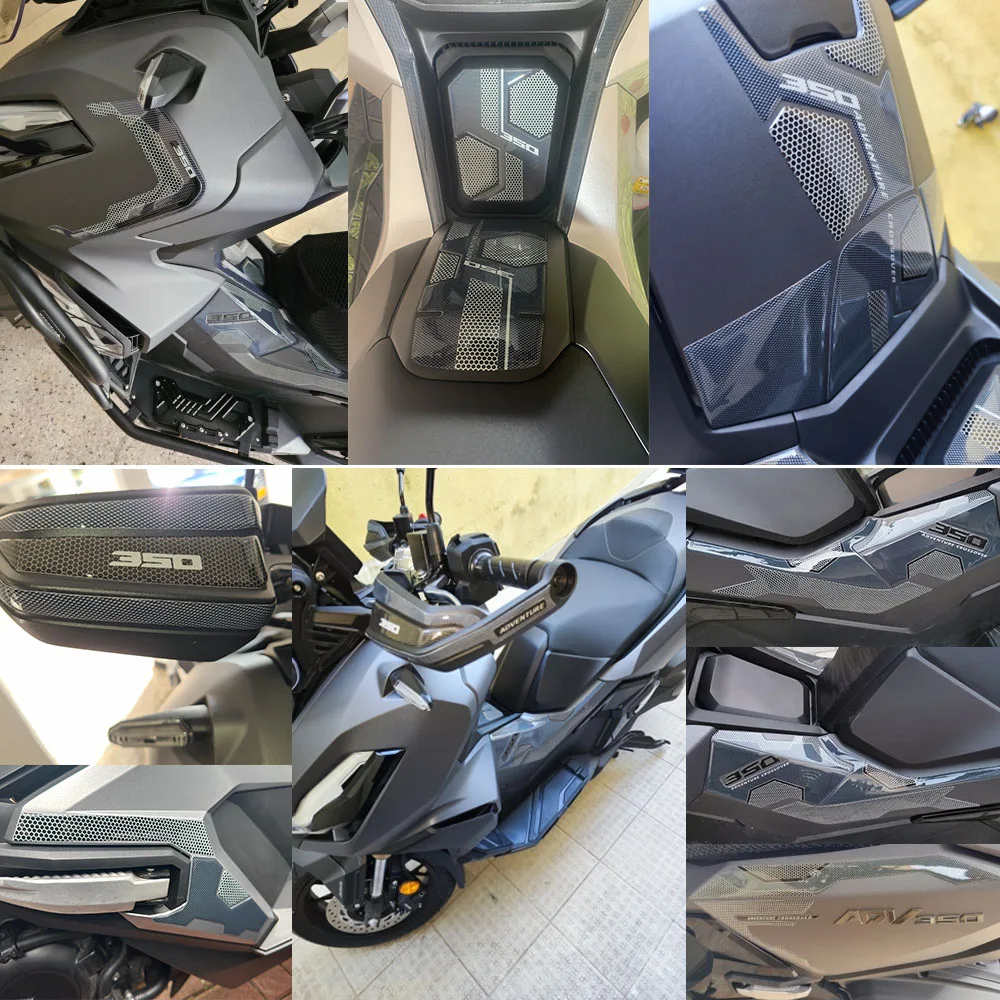 Наклейки для HONDA ADV350 ADV 350 2022 3D наклейки на бак защитный комплект масло
