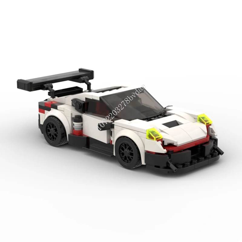 

298 шт. MOC скорость чемпионов Porsches 911 RSR модель спортивного шрама строительные блоки технологические кирпичи креативная сборка детские игрушки подарки