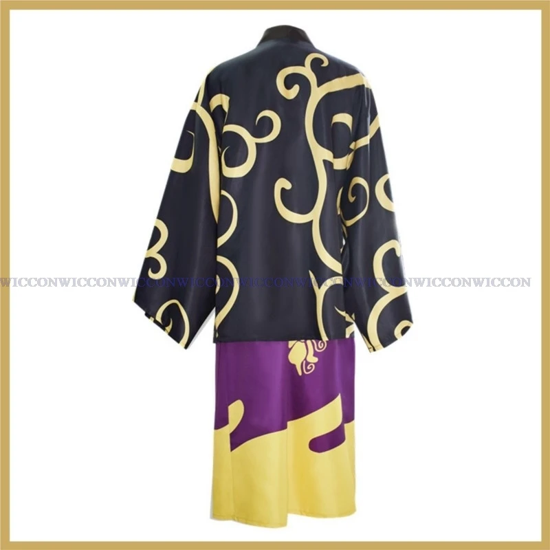 Костюм для косплея аниме Gintama Takasugi Shinsuke парик японское кимоно халат накидка