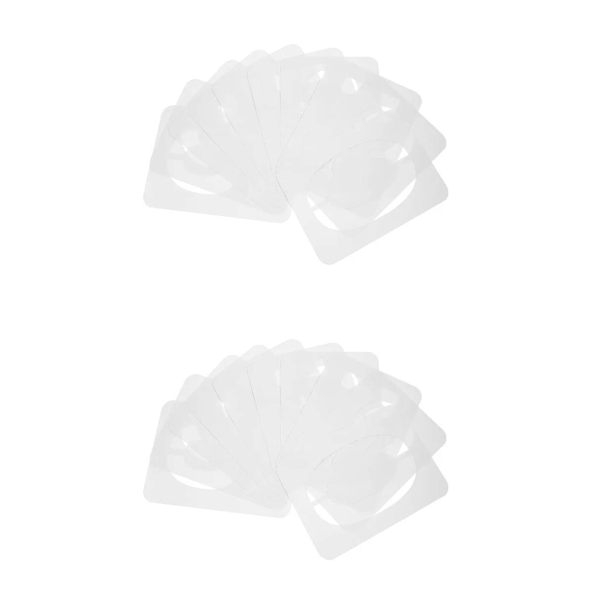 

2 Sets Practical Numbers Craft Stencils Stencil For Stencils Interlocking Stencil Stencil For Chalkboard