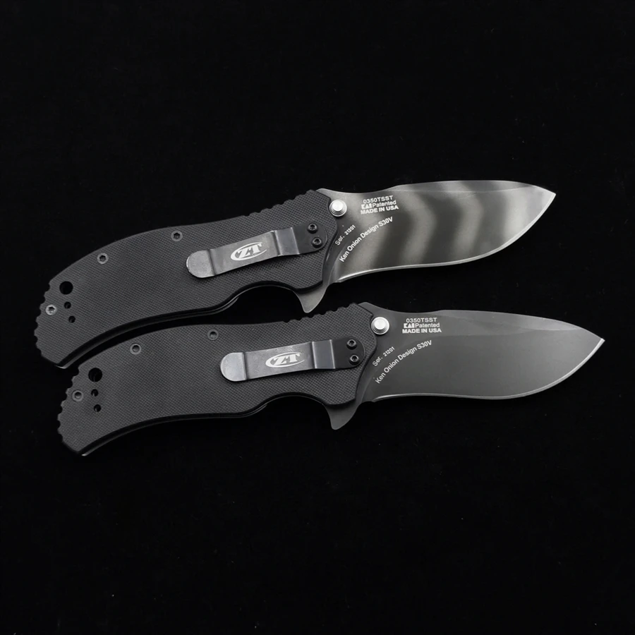Складной нож ZT0350 0350TS походный карманный тактический с нулевой погрешностью -