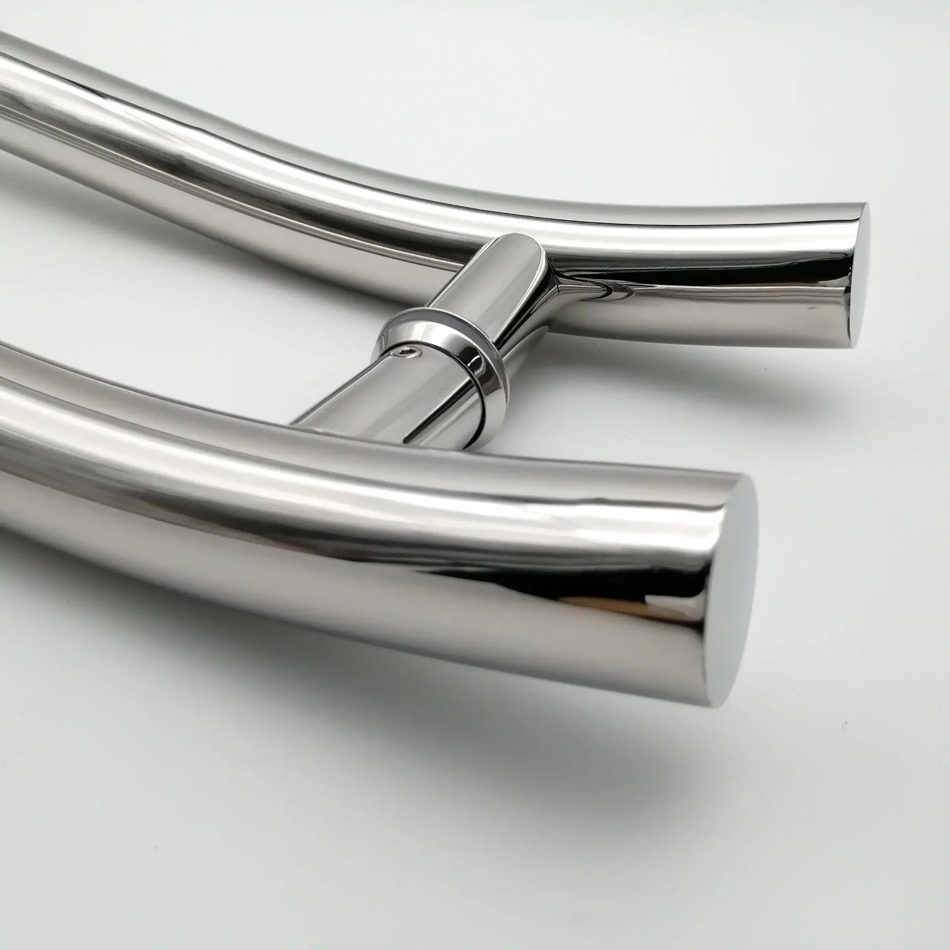 Kensharp из нержавеющей стали S-образной формы изогнутая алюминиевая дверь в рамке