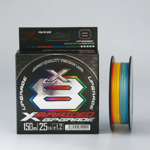 Японская рыболовная леска YGKX BRAID Upgrade X8/X12 PENTAGRAM 14-80 фунтов