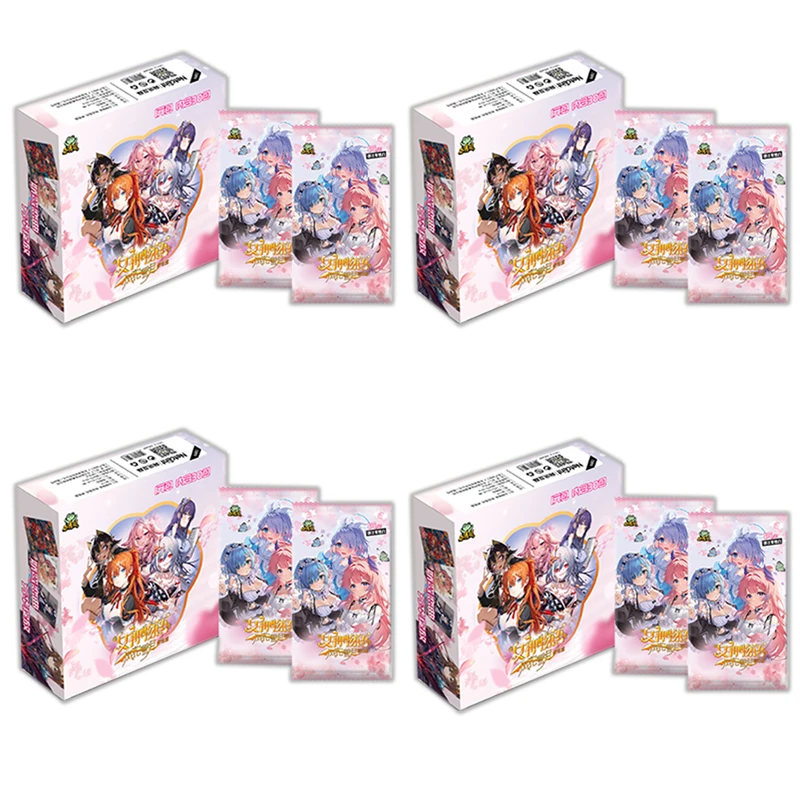 Оптовая продажа, коллекционные карты Goddess Story 1m10, бустер, коробка, игровой карточный стол, игрушки