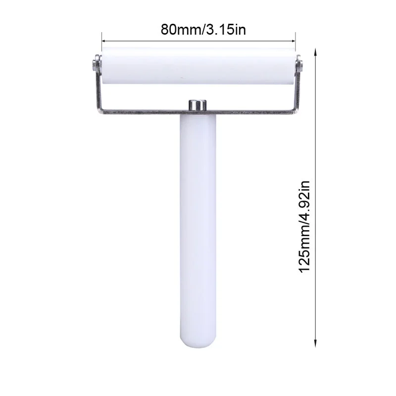 

Силиконовый роликовый инструмент 80 мм для телефона, планшета, ноутбука, Защитная пленка для экрана, наклеиваемая ЖК-пленка OCA, поляризационные инструменты