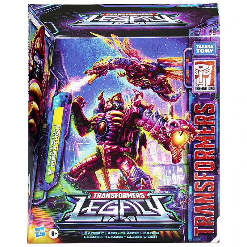 

Экшн-фигурка дракона Hasbro Трансформеры поколения серии Legacy лидер класса Transmetal II Megatron F3063