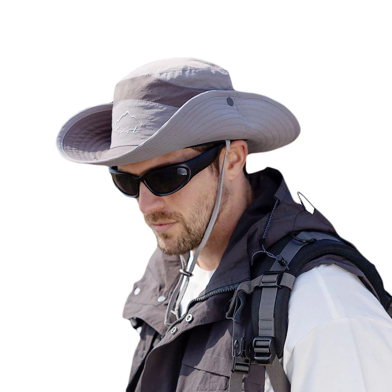 Летняя быстросохнущая Панама от солнца шляпа UPF50 + с широкими полями складная