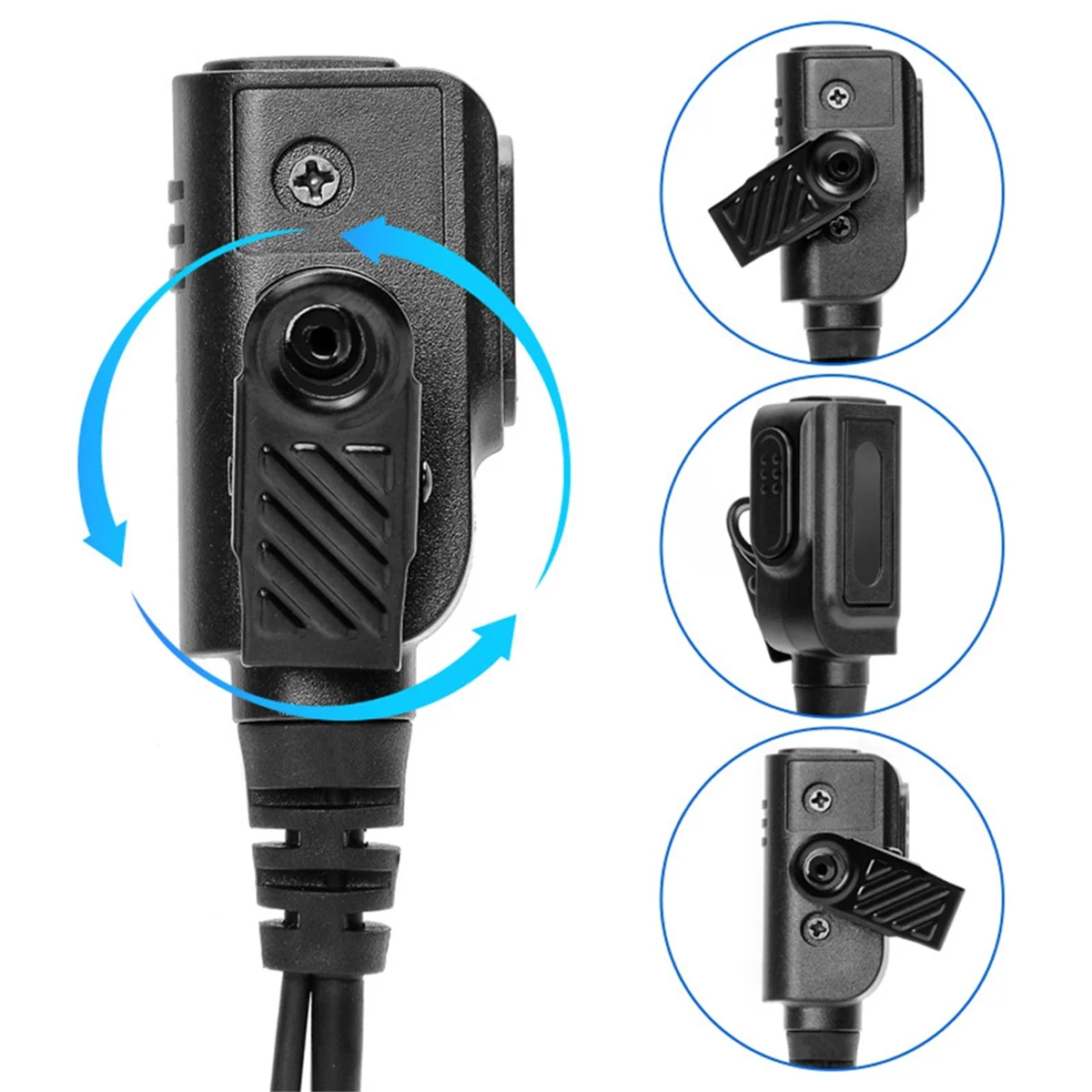 Наушники Ptt с микрофоном для Motorola Xir P8268 P8668I P8608 P8660 GP328D + GP338 Наушники-рации