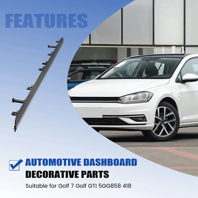 5GG 858418 Накладка на приборную панель автомобиля накладка перчаточную коробку для